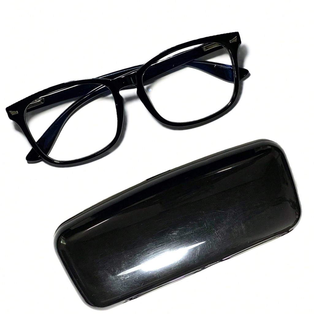Óculos Anti Luz Azul Filtro Blue Ray Blocker Anti Fadiga + Estojo de Transporte Cor: Preto