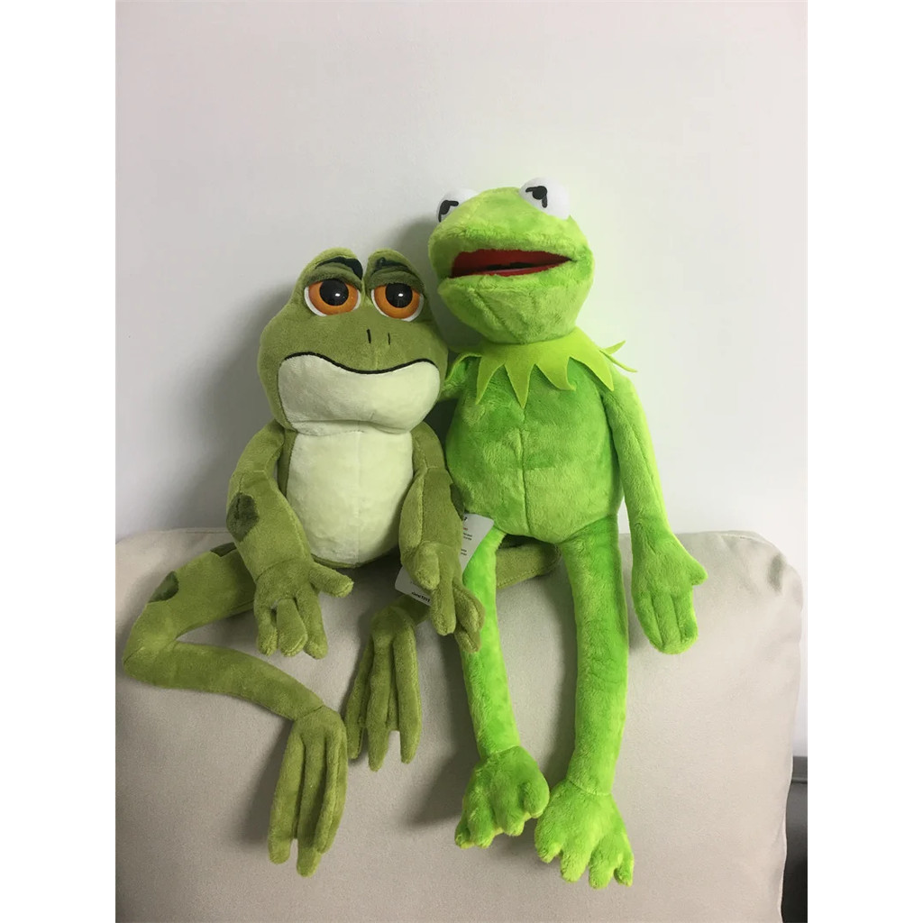 JAMXUN Novo 40cm Animal Selvagem Kermit Sapo Pelúcia Sapos Boneca Brinquedos De Aniversário Natal Para Menino Menina Cri em Oferta na Shopee