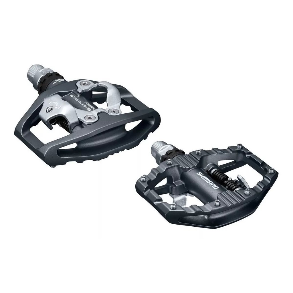 PEDAL 9/16 CLIP PLATAFORMA SHIMANO EH500 C/ TACOS SH56