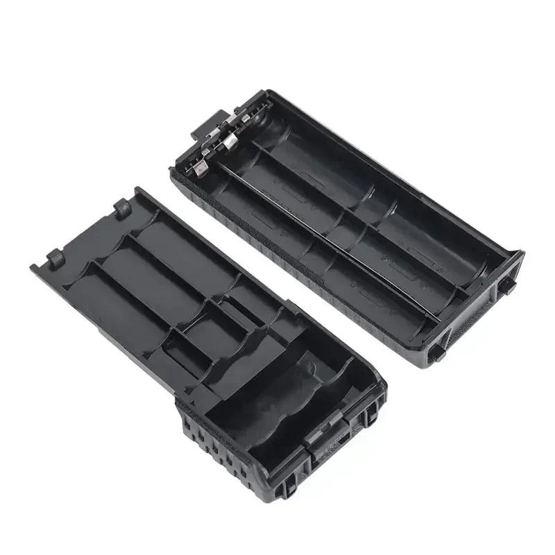Baofeng 6 x Caixa De Bateria AA UV-5R Walkie Talkie Baterias Power Shell Rádio Portátil Potência Backup Para 5R 5RE 5RA