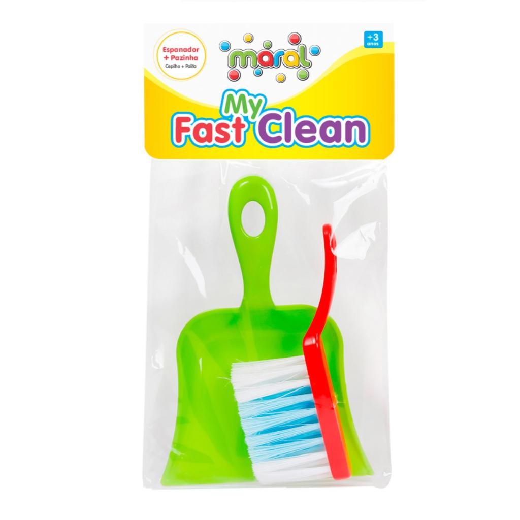 Kit Casinha Vassoura Com Pazinha Infantil Brinquedo Criança