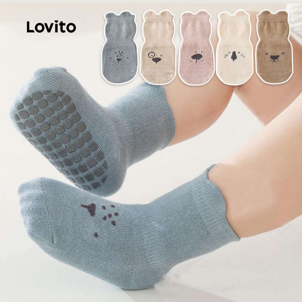Lovito Sapatos Casuais Com Padrão De Desenho Animado Para Bebê LCS099138 - Baby & Kids Fashion