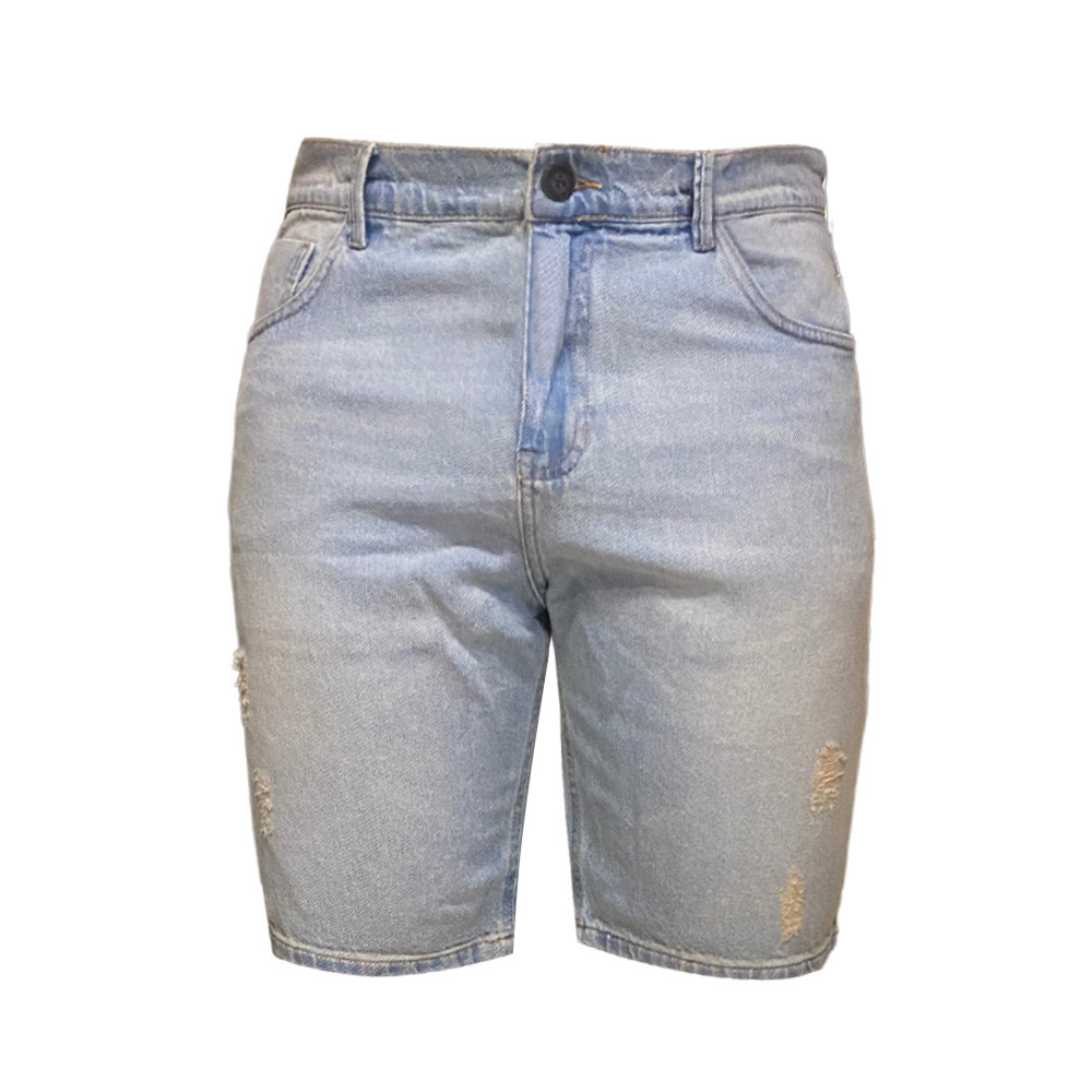 Bermuda John John Masculina Clássica Jeans Claro