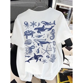 Camiseta de manga curta básica com decote redondo impresso para adolescentes T-Shirt Feminina Estampada