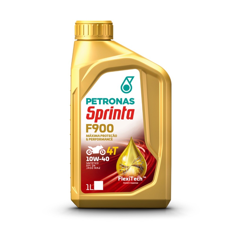 Petronas Sprinta 10w40 F900 SN Sintético Moto 4t Jaso Ma2 1L