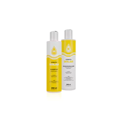 Kit Dupla Solar Hidratei: Shampoo 250ml + Condicionador 200ml Proteção UV Praia Piscina Cloro