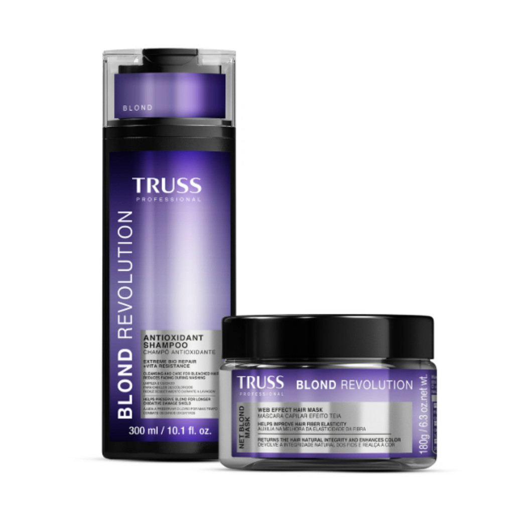Truss Blond Revolution Shampoo 300ml + Máscara 180g