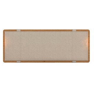 Cabeceira Estofada Para Cama Queen Dallas Linho Bege - M. A em Oferta na Shopee