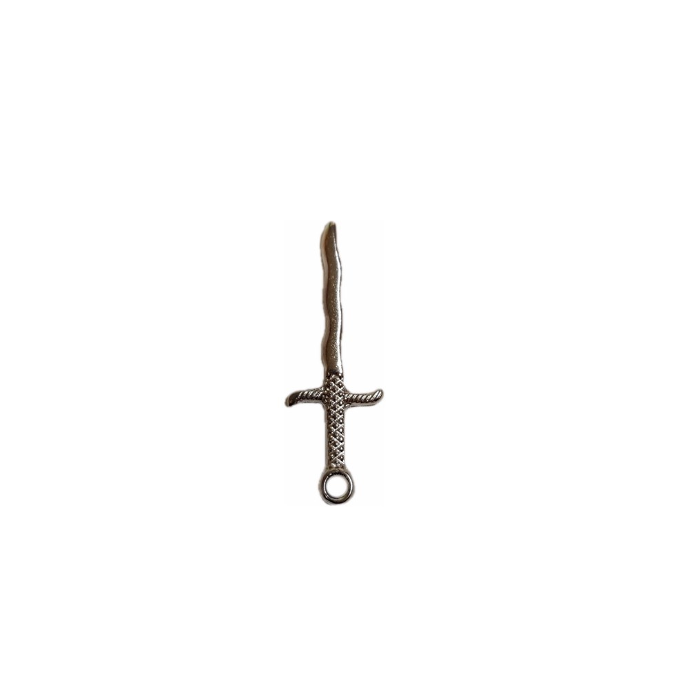 Pingente Ferramenta Espada Iansã Com Raio 03 Cm Mod3