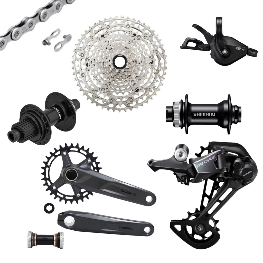 Kit de Transmissão Shimano Deore 12v Grupo Shimano Bike