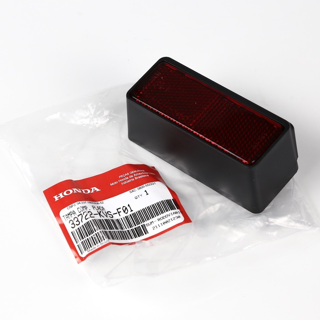 Lente Luz Placa Olho Gato Cg Titan Fan Start 125 150 160 2014 A 2025 Original Honda em Oferta na Shopee