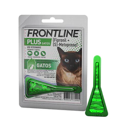 Antipulgas e Carrapatos Frontline Plus para Gatos 0,5mL