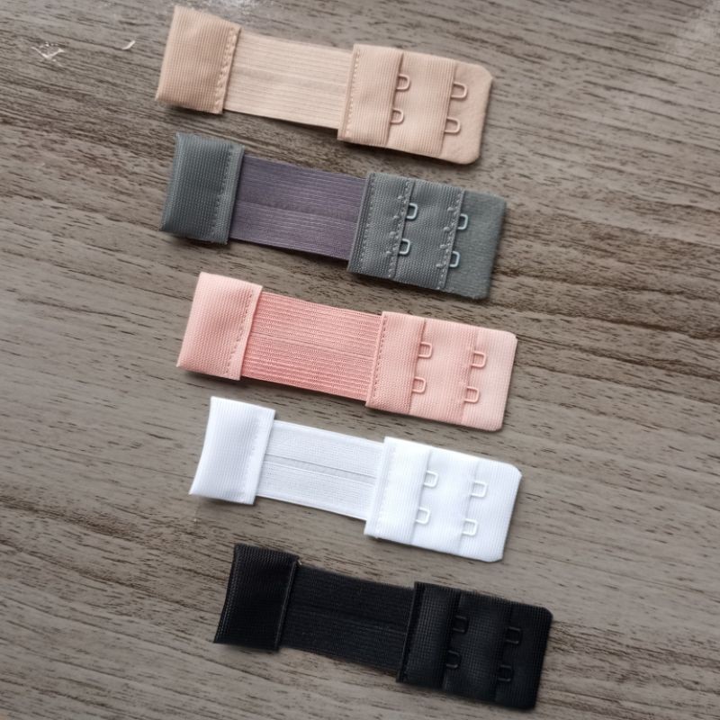 Extensores elásticos para Soutien com 2 ganchos e 2 regulagens Pequeno Kit com 4 Unidades em Oferta na Shopee