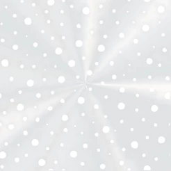 Saco Poli Transparente - Dots Branco - 10x14cm - 100 unidades - Cromus - Rizzo
