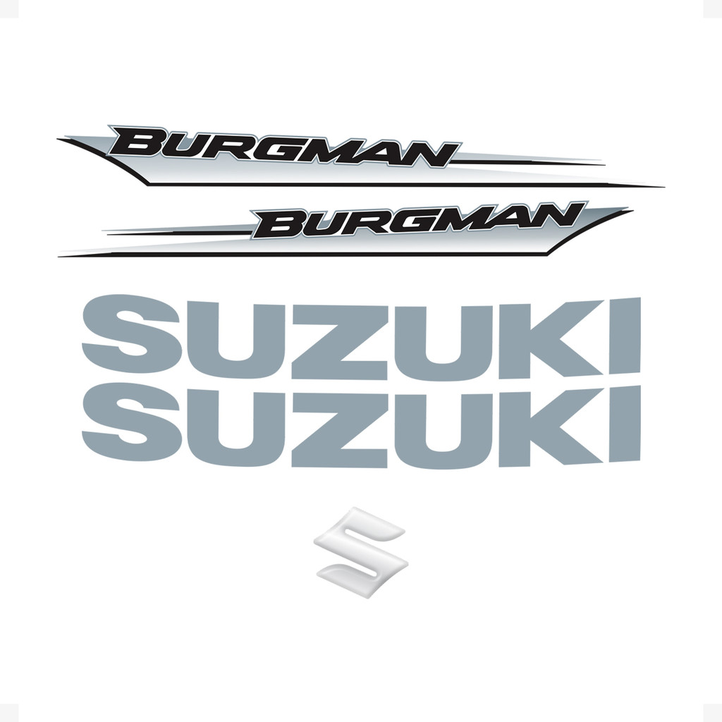 Adesivos Compativel Moto Suzuki Burgman 2005/2009 + Emblema em Oferta na Shopee