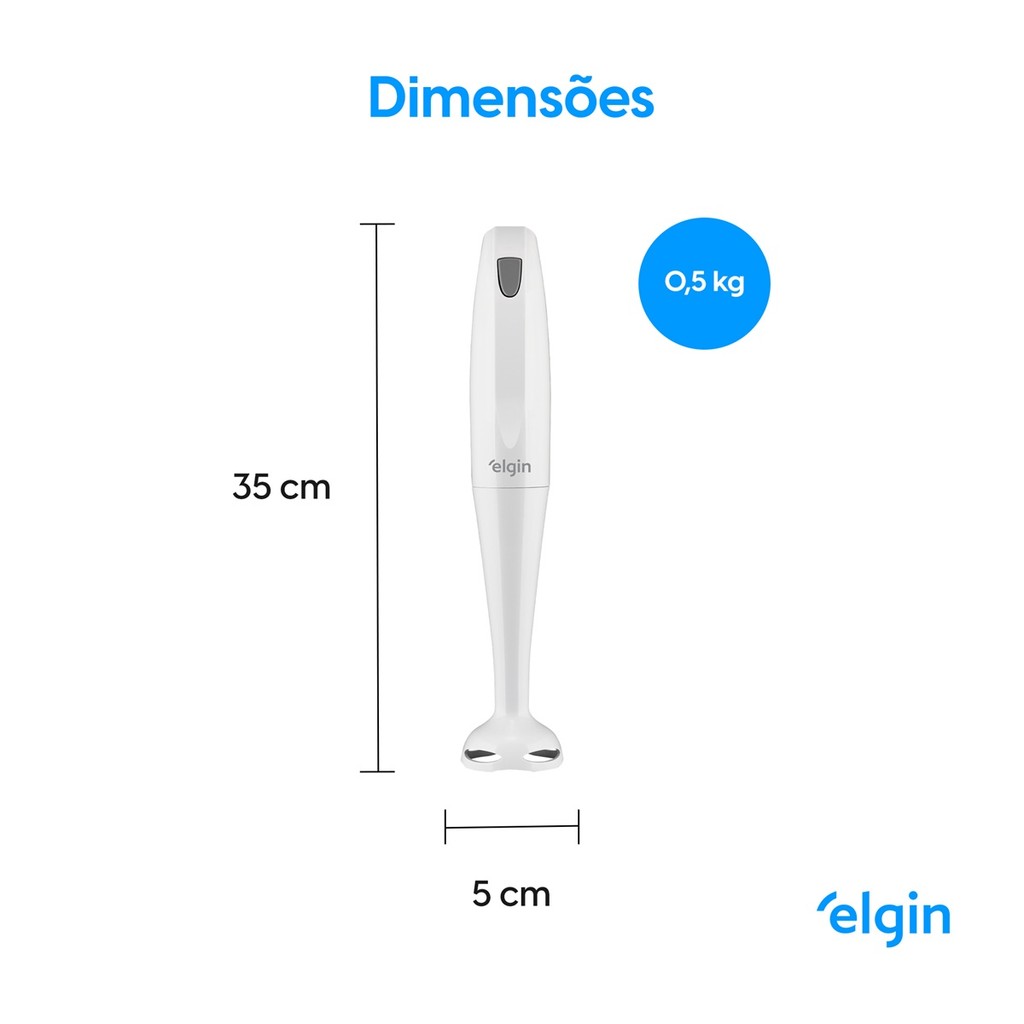 Mixer De Mão 200w Elgin 110v Compacto Leve E Ergonômico Com Copo — imagem 2 de 2