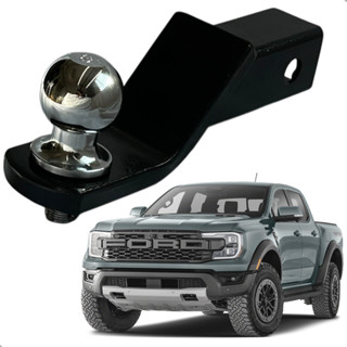 Ponteira de Engate Removível Preto Fosco Fixação 5x5 Aço Reforçado para Ford Ranger 2024 em diante em Oferta na Shopee