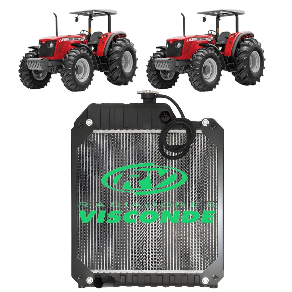 Radiador Agro Visconde Massey Ferguson 265 275 471 em Oferta na Shopee