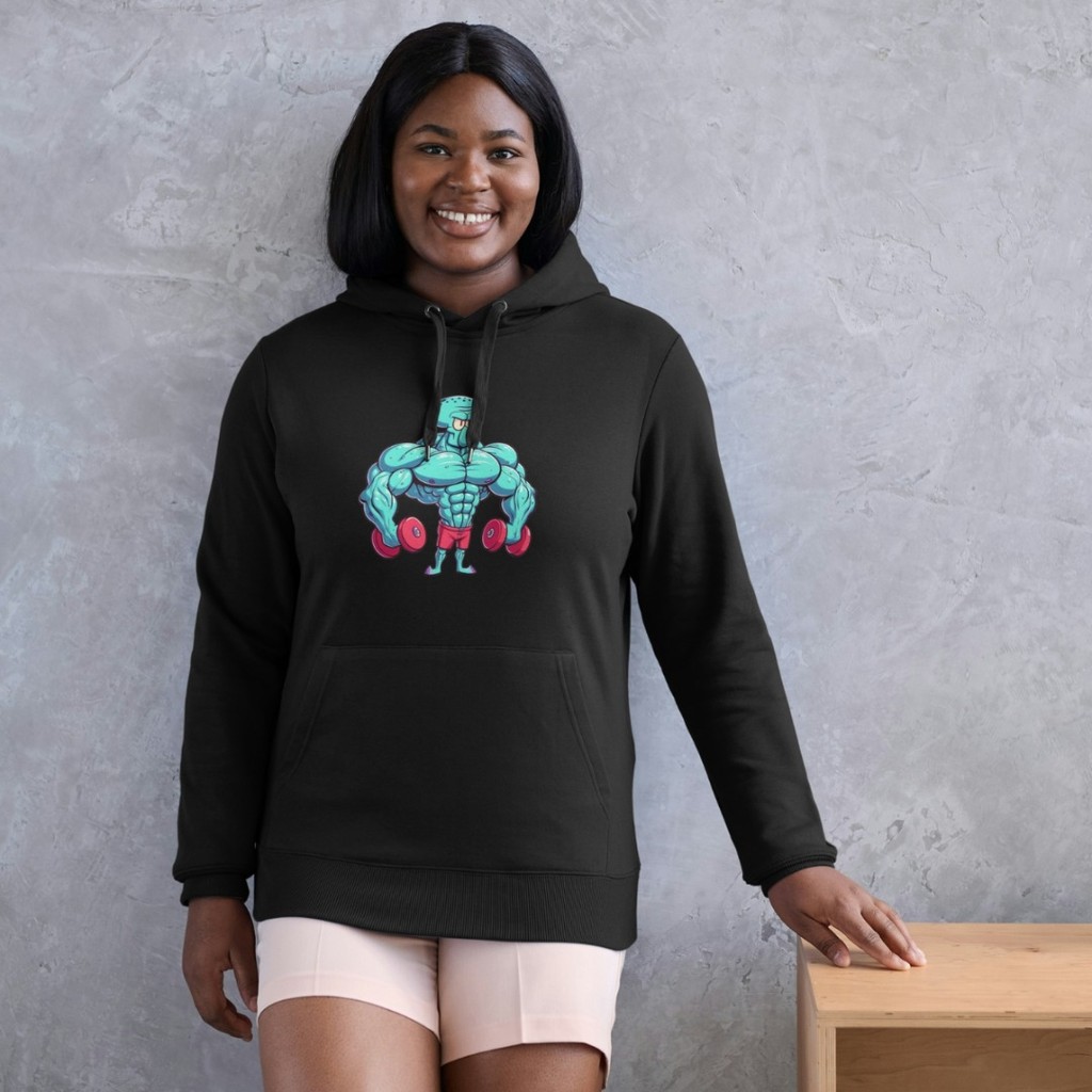 Moletom Feminino Masculino Estampado Lula Musculoso Academia Treinar