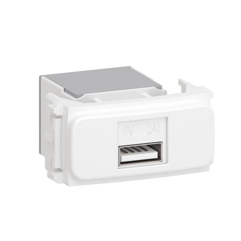 Módulo Tomada Carregador Keystone USB Bivolt - Compose WEG Módulo USB