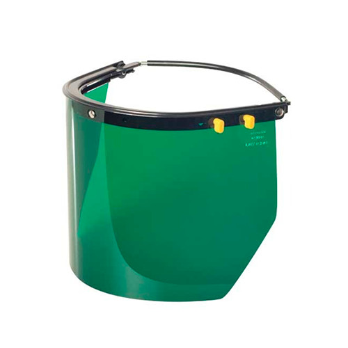 PROTETOR FACIAL VERDE C/ MOLA P/ CAPACETE 010395410 CARBOGRAFITE
