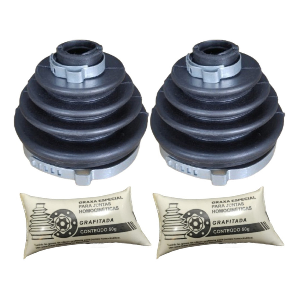 Par Coifa Homocinetica Roda Gol Voyage Saveiro Fox 1.6 G5 6