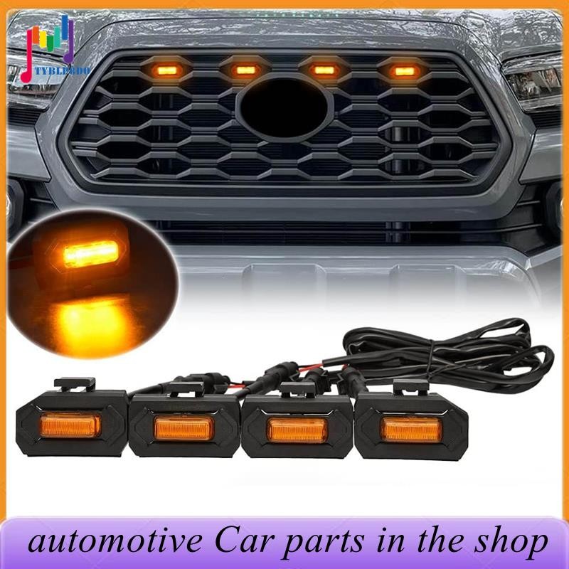 4 Pcs LED Luzes De Grade Frontal Para Lâmpadas Externa Off Road Sport 2020 2021 ,