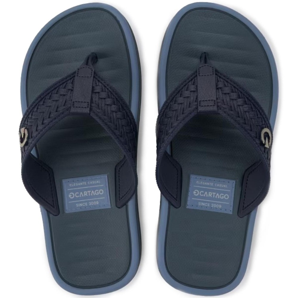 Chinelo Infantil Cartago Coimbra Menino - Marinho - Baby & Kids Fashion
