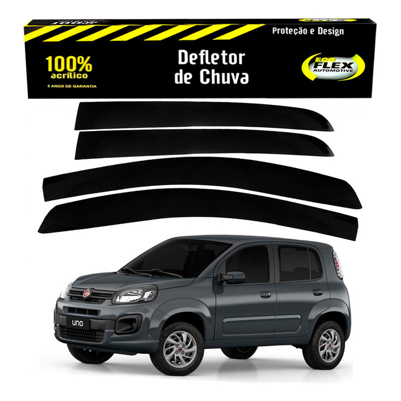 Calha Defletor Chuva Uno 1.0 1.3 4 Portas 2017 A 2022