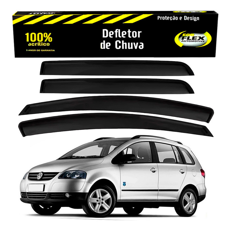 Jogo Calha Defletor Chuva Spacefox 1.6 2006 A 2009 em Oferta na Shopee