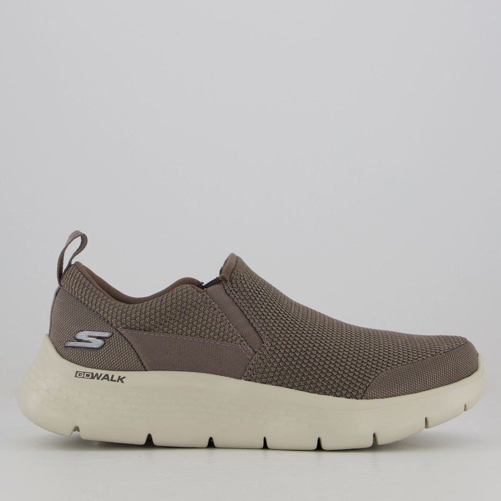 Tênis Skechers Go Walk Flex Cinza em Oferta na Shopee