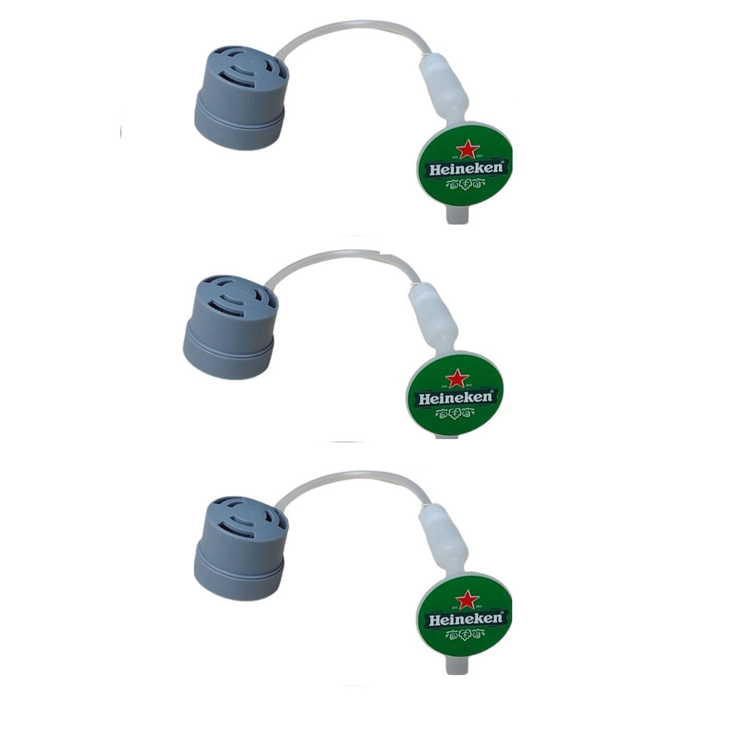 Kit C/ 3 Tubo Chopeira Krups Beertender Heineken