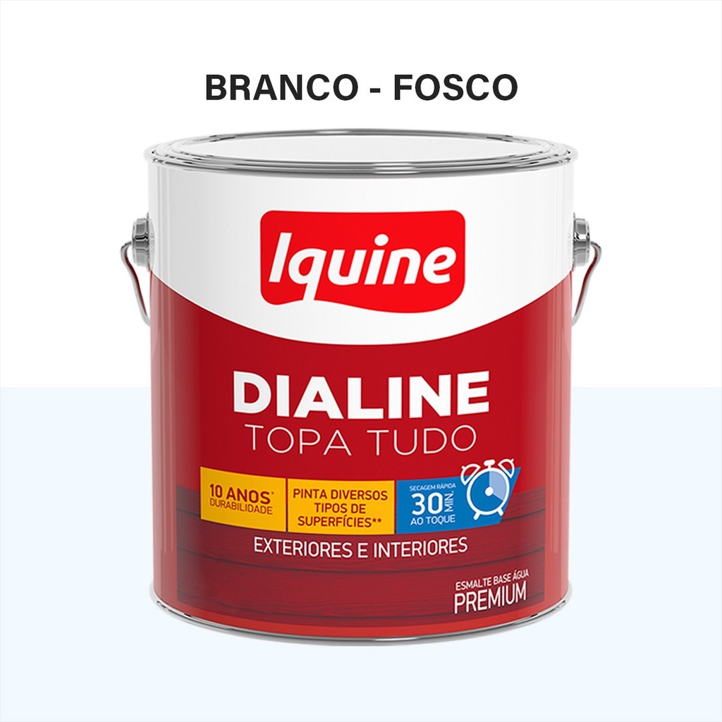 Tinta Esmalte Topa Tudo Madeira e Metais Ultra Resistivo 3L