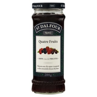 Geleia St Dalfour Francesa Damasco Quatro Frutas, 100% Frutas 284g em Oferta na Shopee