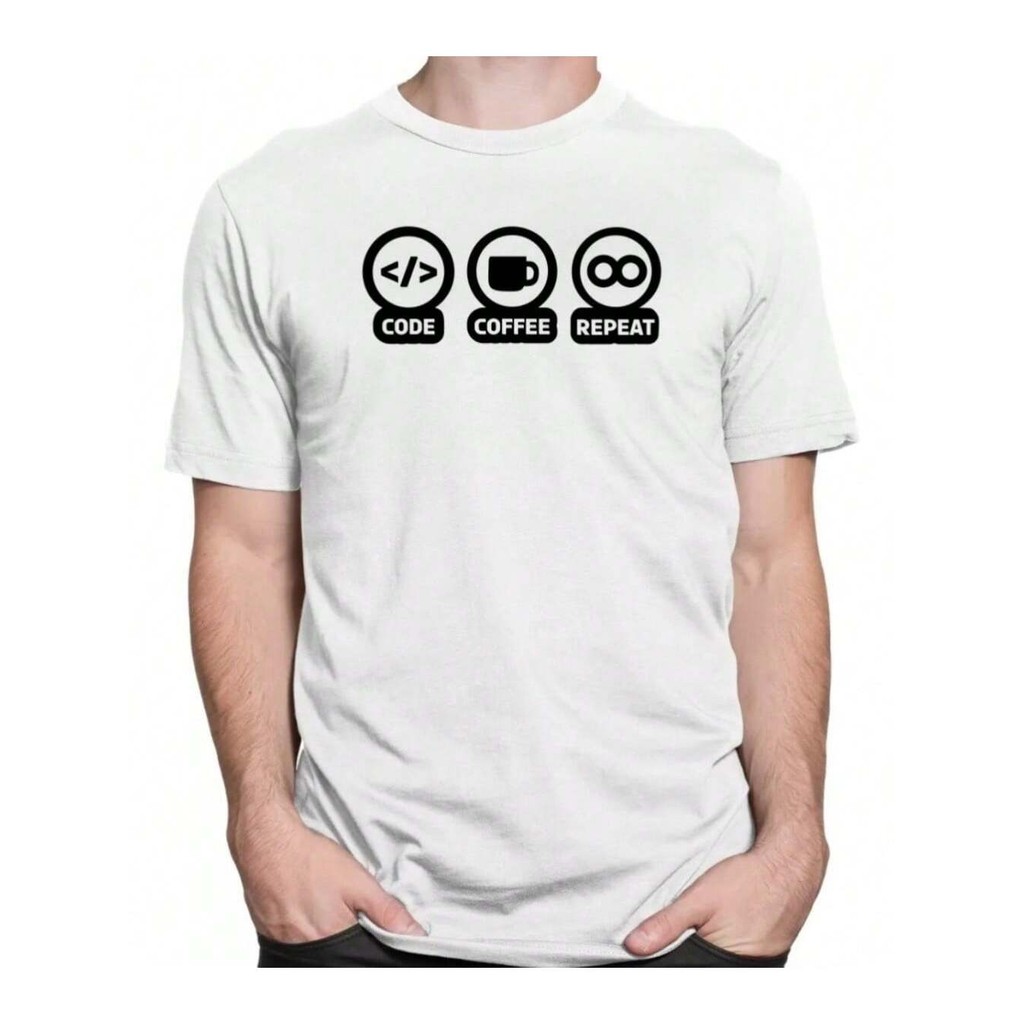 Camiseta-algodão-adul-inf-programador Code T.i Nerd Cof