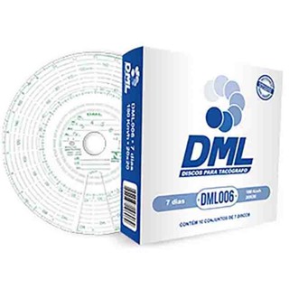 Disco Tacografo Semanal (DML006) 180 Km 10 Jogos em Oferta na Shopee