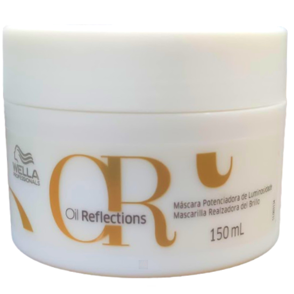 Oil Reflections Máscara Tratamento Luminous brilho Wella Profissional 150ml