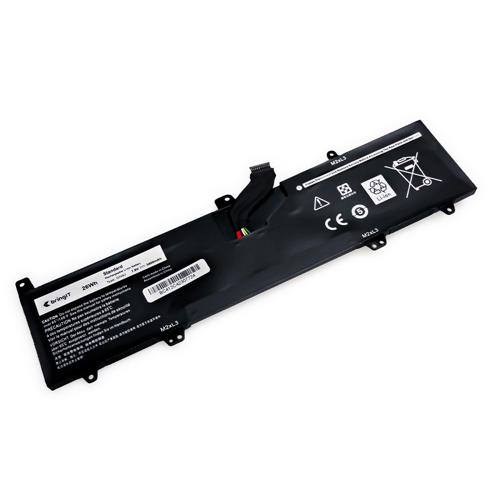 Bateria para Notebook Dell Inspiron 11-3162-D1208L | 3400 mAh - Computers & Accessories