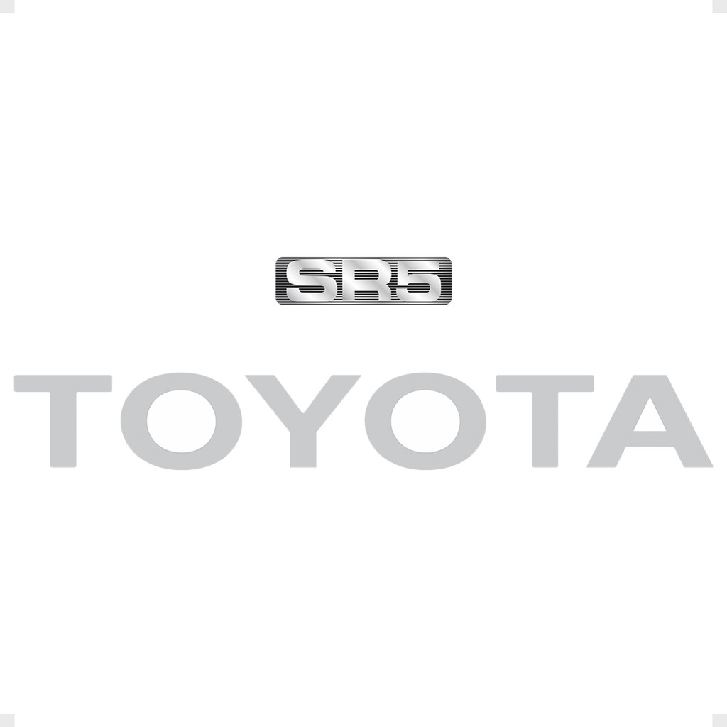 Kit Adesivos Toyota Hilux SR5 Faixa Traseira Prata Generico em Oferta na Shopee