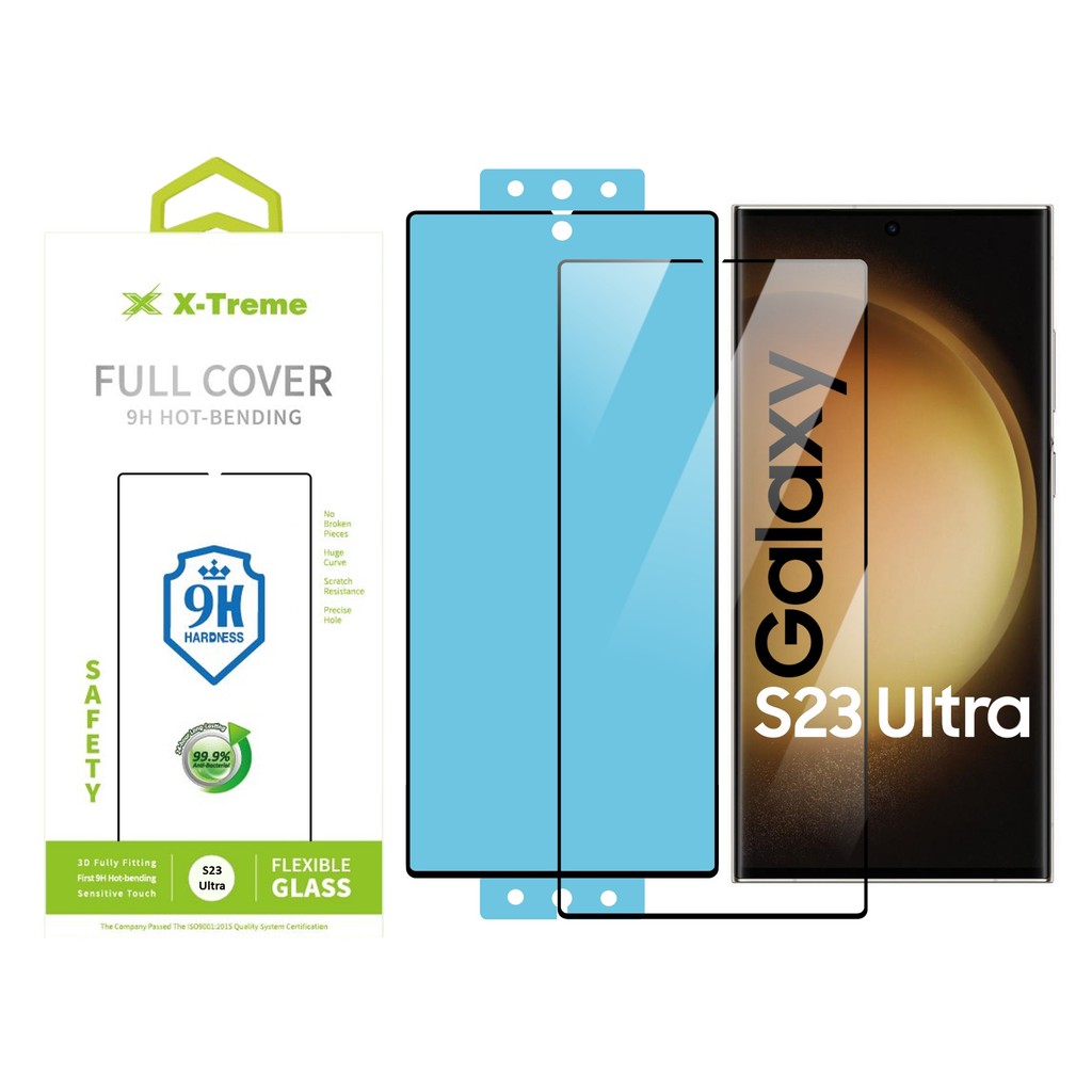 2x Película Curva X-Treme Premium Para Samsung Galaxy S23 Ultra 6.8'
