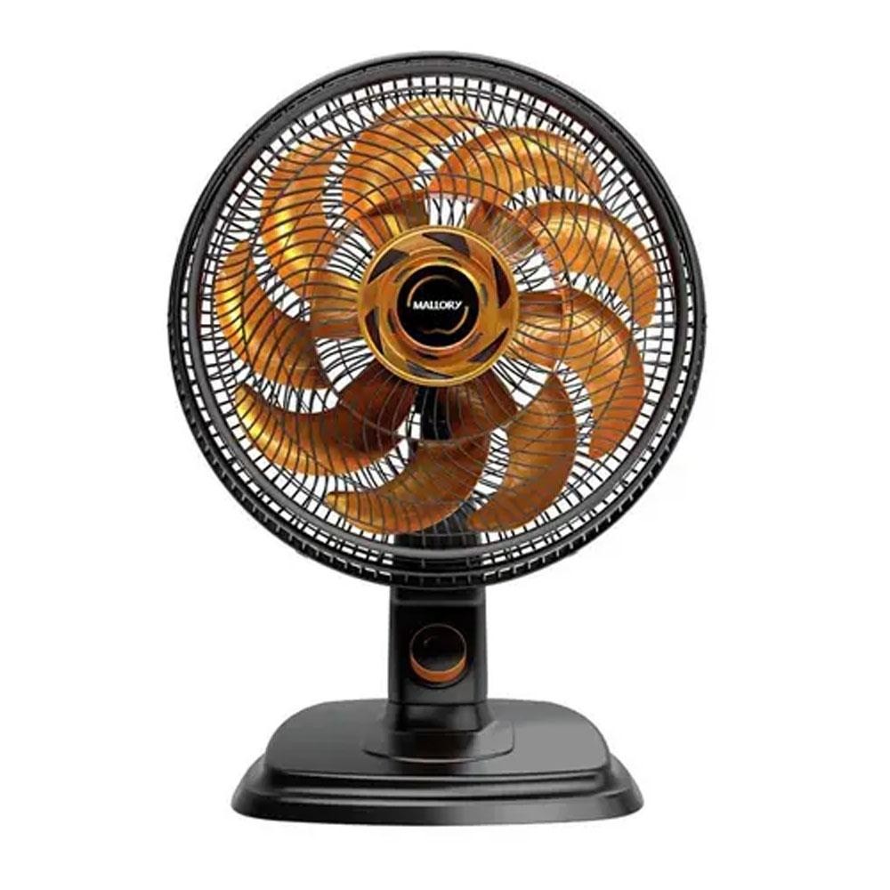 Ventilador De Mesa Mallory 15 Pás Ouro 220V em Oferta na Shopee