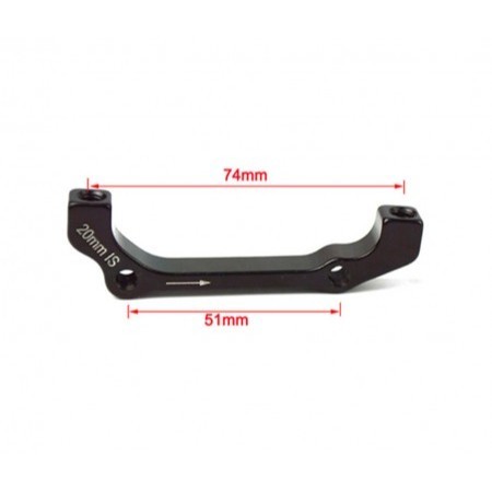 Adaptador de Freio a Disco 180mm Para Bicicleta em Oferta na Shopee