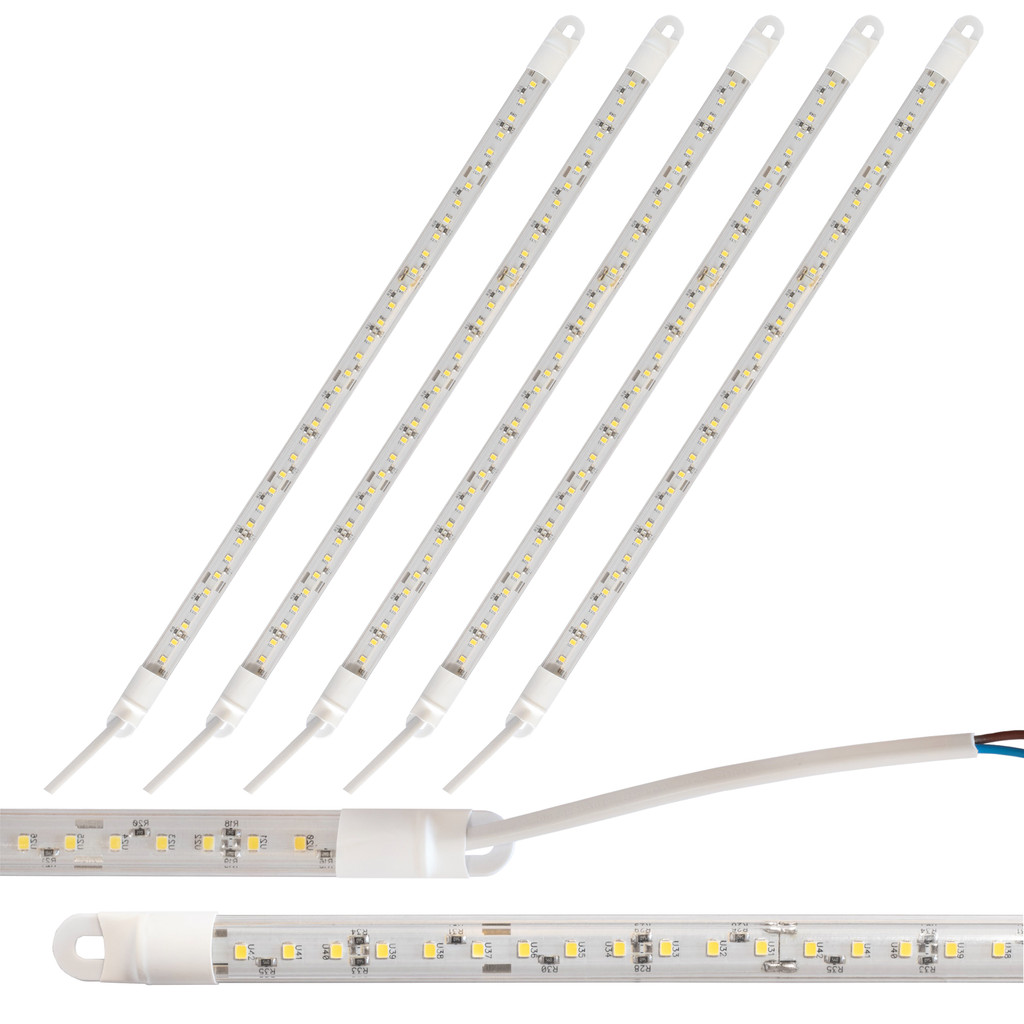 Kit 5 Peças Lâmpada Led Geladeira Freezer 12v 14w 1140mm