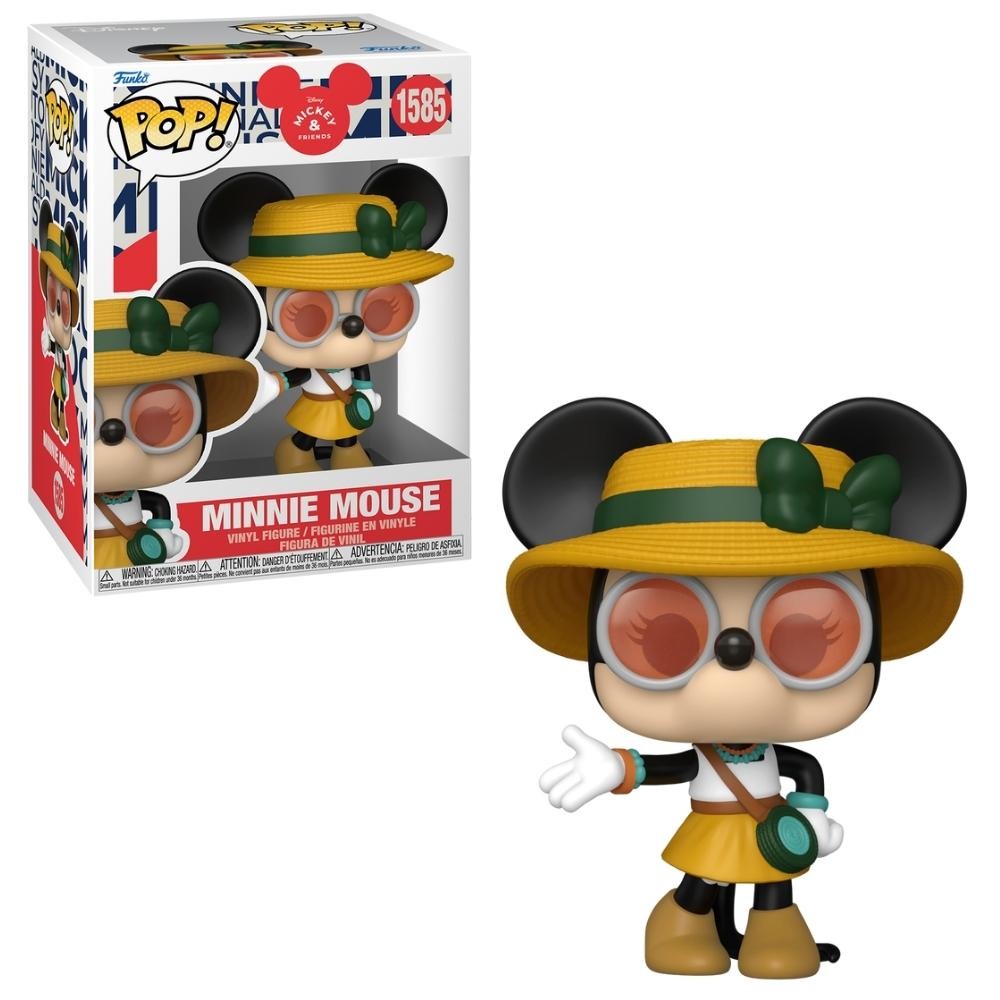 Boneco Funko Pop! Disney Vida Real - Minnie no Festival - Hobbies & Collections