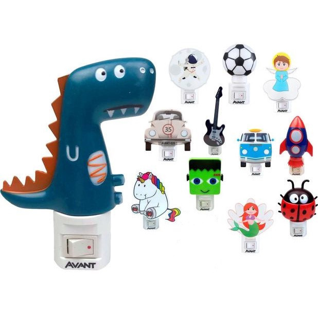 Luminária Abajur Noturno Infantil 1W 3000K Luz Amarelada Para Quarto Infantil em Oferta na Shopee