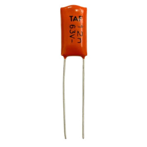 KIT COM 15 PEÇAS - CAPACITOR POLIESTER 12K 63V 5MM TAF 12NF 63V 0,012UF 63V SIEMENS