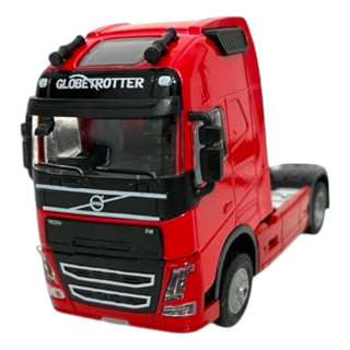 Miniatura de Ferro Caminhão Volvo Globetrotter 1:50 de Ferro com Luz – Várias Cores em Oferta na Shopee
