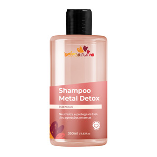 Beleza Ruiva Shampoo Metal Detox Essenciais - 350ml em Oferta na Shopee