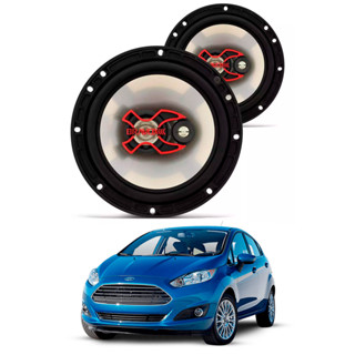 4 Alto Falantes 6" Polegadas 100W RMS Triaxial B3x60x Ford Fiesta 2004 até 2014 - Bravox em Oferta na Shopee