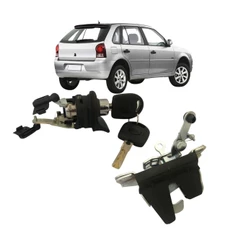 Kit Fechadura Gol G4 Porta Mala 2005 2006 2007 Até 2014